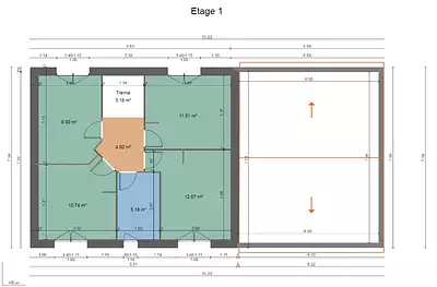 Maison neuve, 100 m²