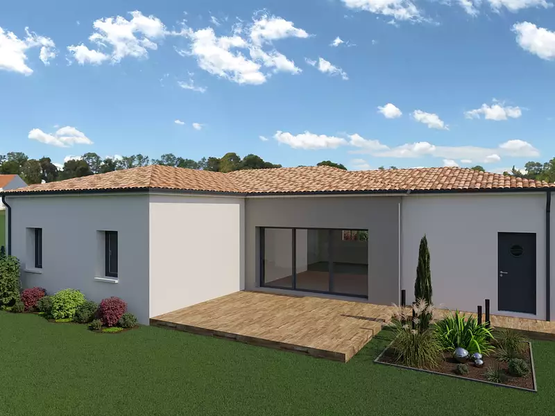 Maison neuve, 102 m² - Saint-Laurent-de-la-Prée (17450)