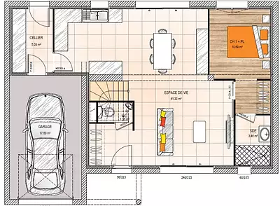 Maison neuve, 110 m²