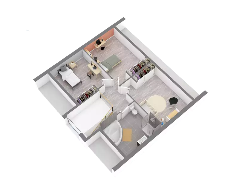Maison neuve, 130,06 m² - Le Neubourg (27110)