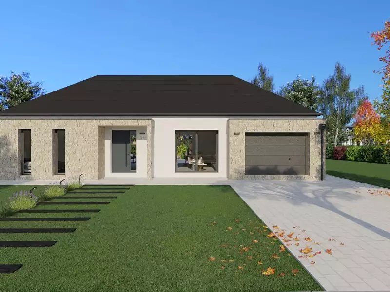 Maison neuve, 100 m² - Artannes-sur-Indre (37260)