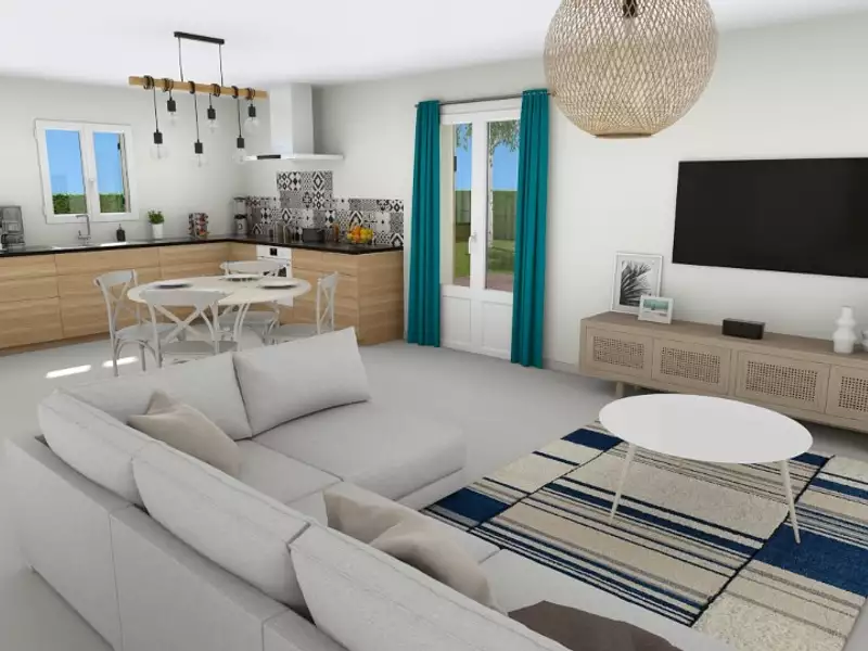 Maison neuve, 50 m² - Camps-la-Source (83170)