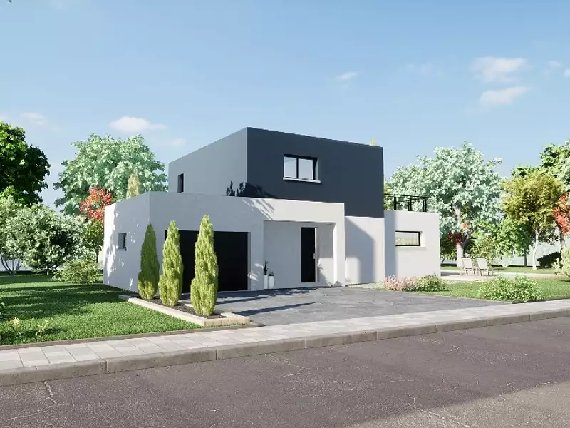 Maison neuve, 118 m² - Morschwiller-le-Bas (68790)