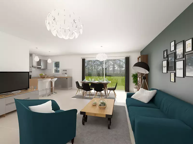 Maison neuve, 80 m² - Le Teich (33470)