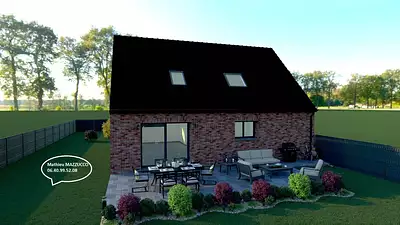 Maison neuve, 100 m²