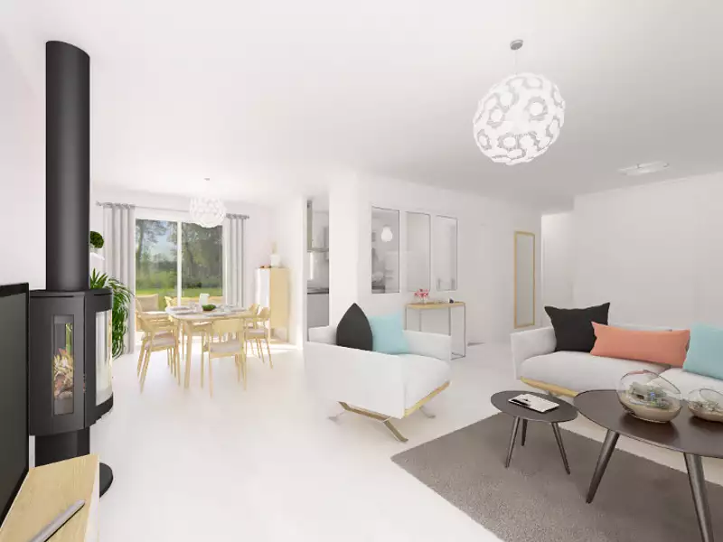 Maison neuve, 90 m² - Saint-Hilaire (31410)