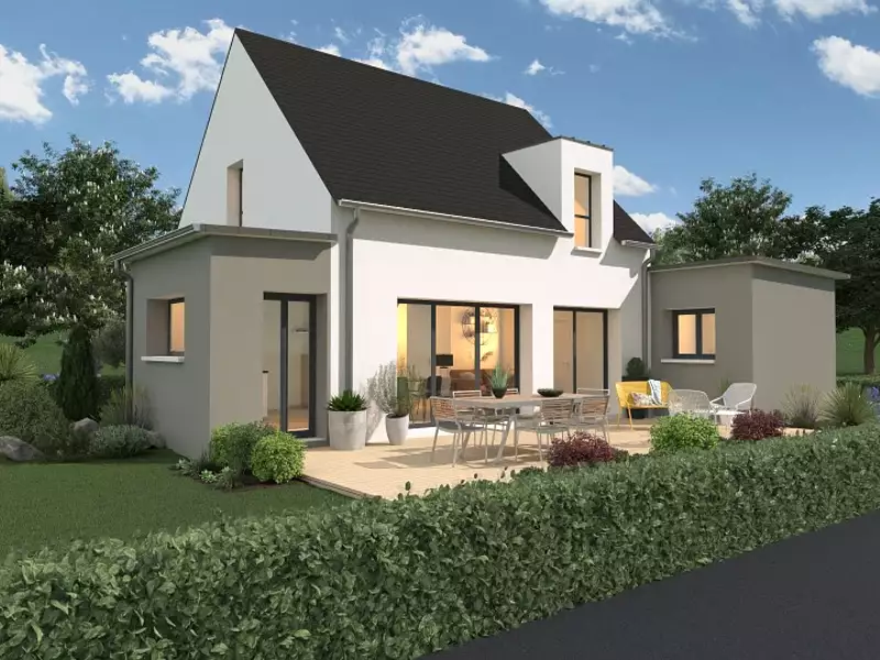 Maison neuve, 95 m² - La Chapelle-Chaussée (35630)