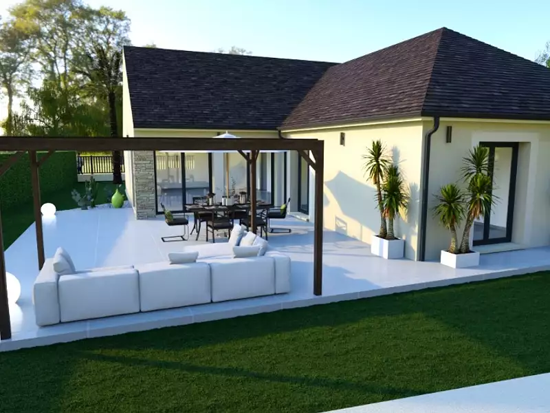 Maison neuve, 100 m² - Salins (77148)