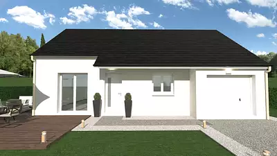 Maison neuve, 63,07 m²
