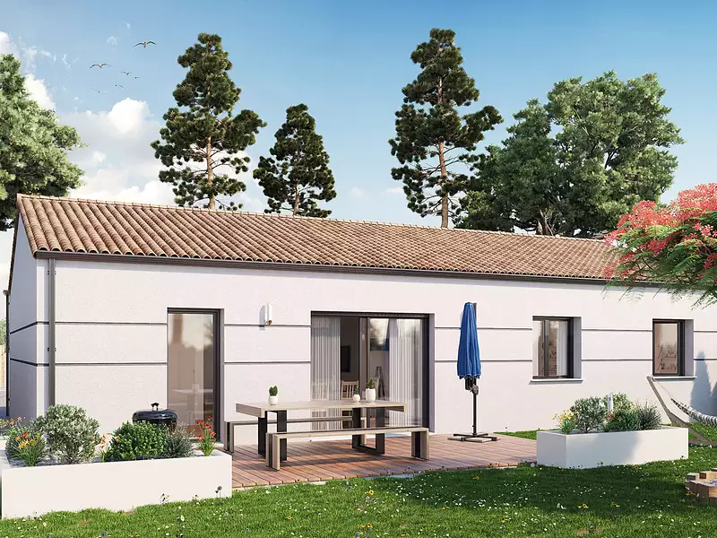 Maison neuve, 90 m² - Vairé (85150)