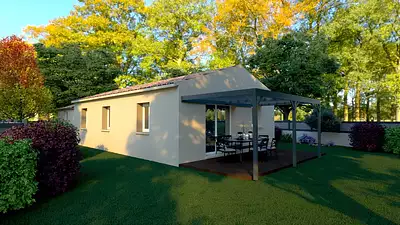 Maison neuve, 66 m²