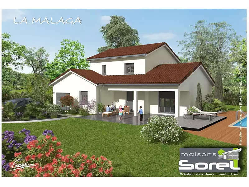 Maison neuve, 112,74 m² - Beynost (01700)