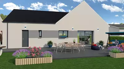 Maison neuve, 90 m²