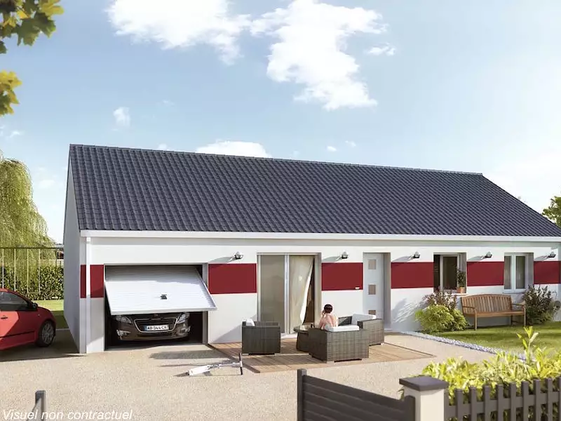 Maison neuve, 90 m² - Marcilly-lès-Buxy (71390)