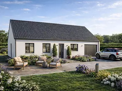 Maison neuve, 90 m²