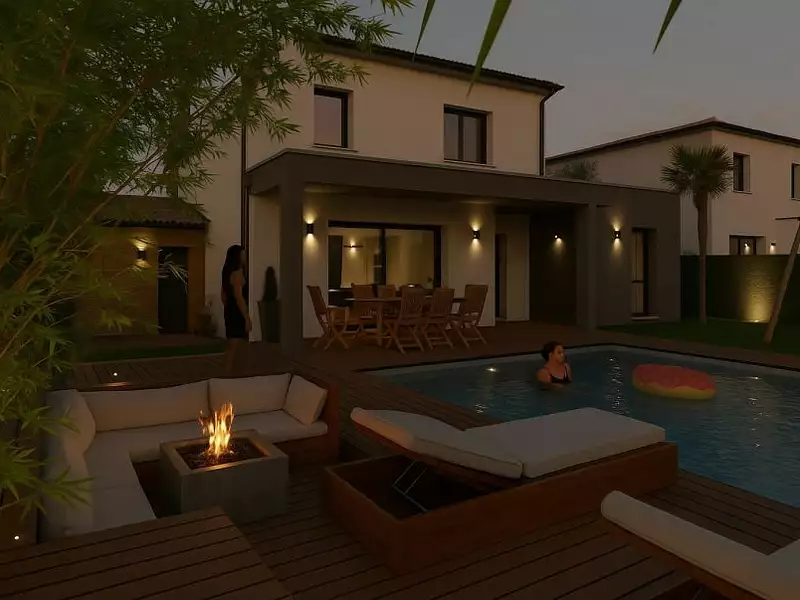 Maison neuve - La Fare-les-Oliviers (13580)