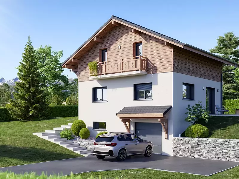 Maison neuve, 98 m² - Grésy-sur-Aix (73100)