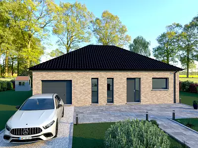 Maison neuve, 95,22 m²