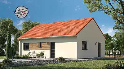 Maison neuve, 75 m²