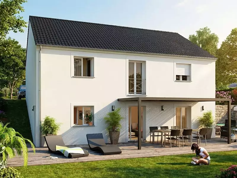 Maison neuve, 113 m² - Vinneuf (89140)