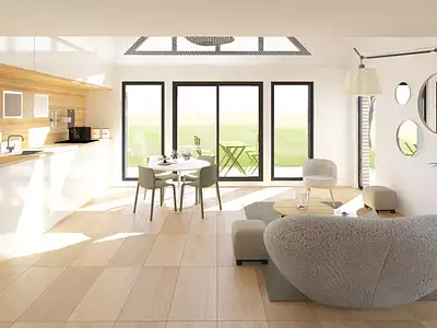 Maison neuve, 77 m²