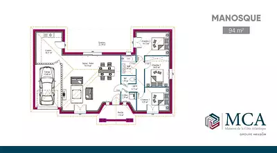 Maison neuve, 94 m²