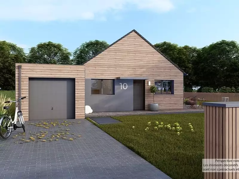 Maison neuve, 66 m² - Ploudaniel (29260)