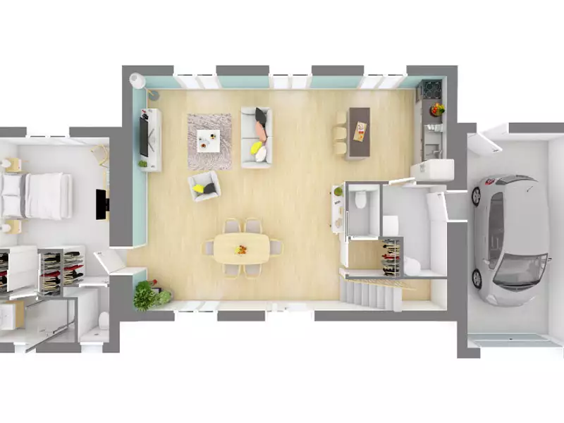 Maison neuve, 130 m² - Gibel (31560)