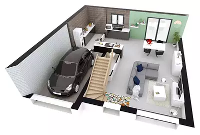 Maison neuve, 86 m²