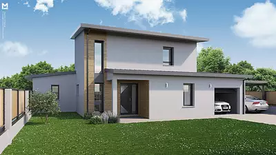 Maison neuve, 125 m²
