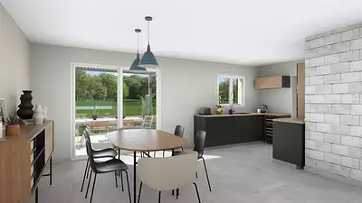 Maison neuve, 100 m²