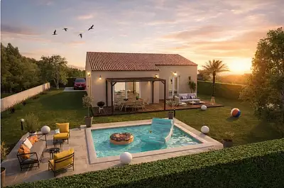 Maison neuve, 90 m²