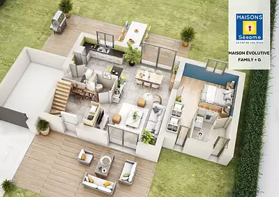 Maison neuve, 107 m²