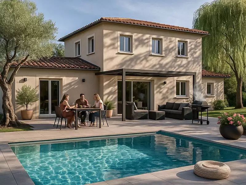 VILLA 120 m² - Alignan-du-Vent (34290)