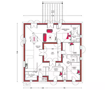 Maison neuve, 133 m²