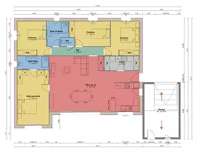Maison neuve, 121 m²