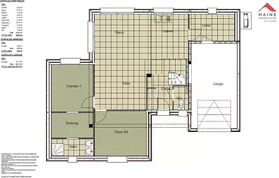 Maison neuve, 123 m²