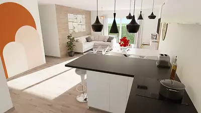 Maison neuve, 76 m²