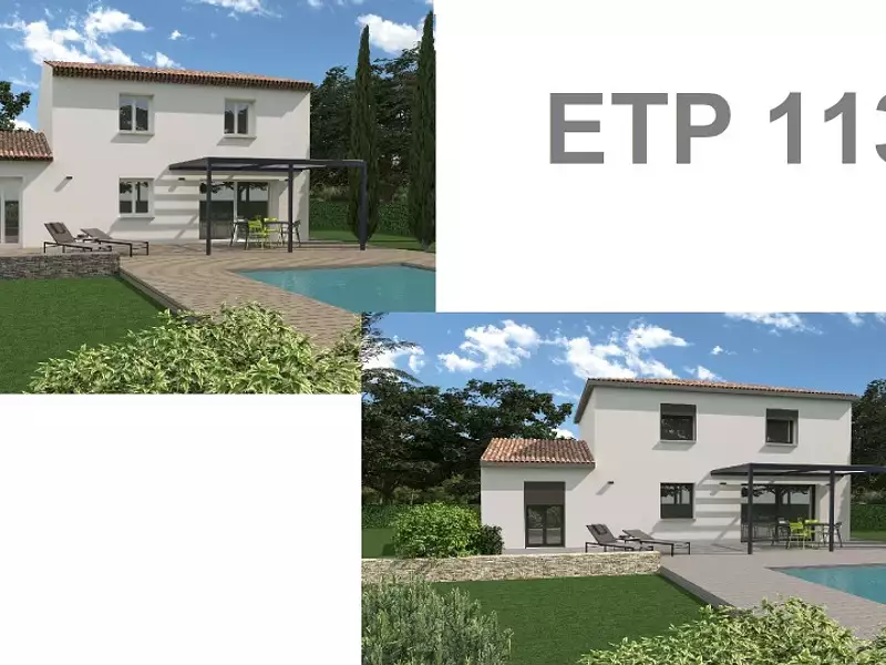 Maison neuve, 113 m² - Bagnols-en-Forêt (83600)