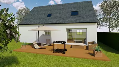 Maison neuve, 63 m²