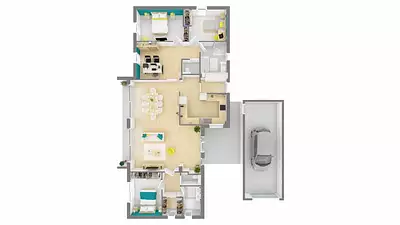 Maison neuve, 90 m²