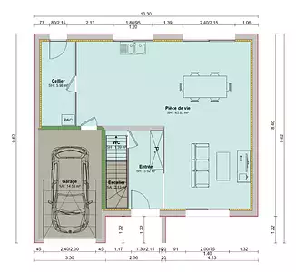 Maison neuve, 125 m²