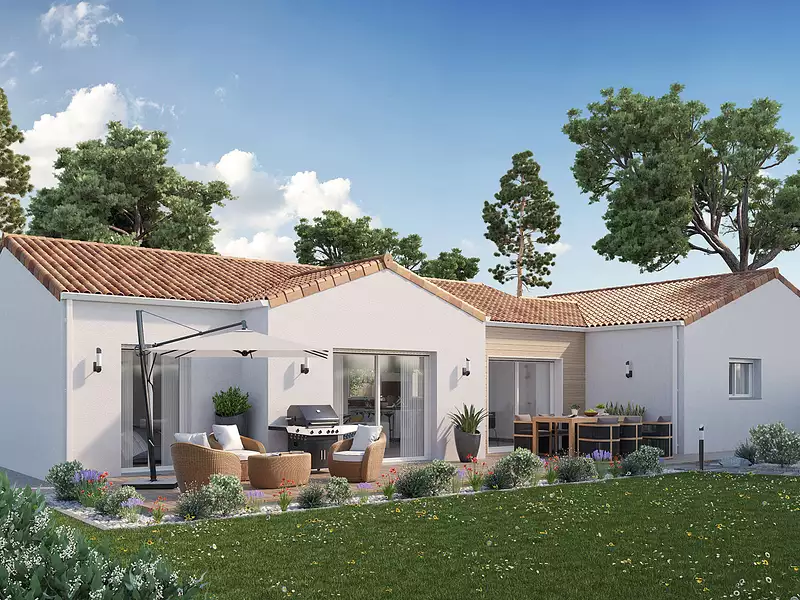 Maison neuve, 136 m² - Le Champ-Saint-Père (85540)