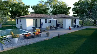 Maison neuve, 100 m²