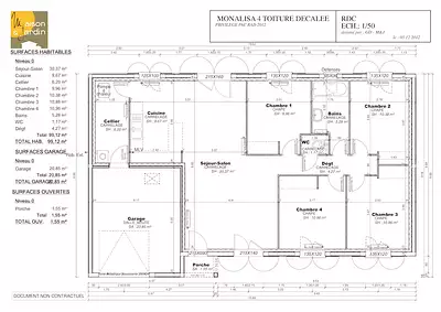 Maison neuve, 88 m²