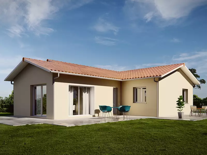 Maison neuve, 110 m² - Chanoz-Châtenay (01400)