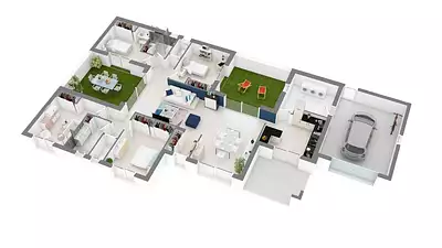 Maison neuve, 133 m²