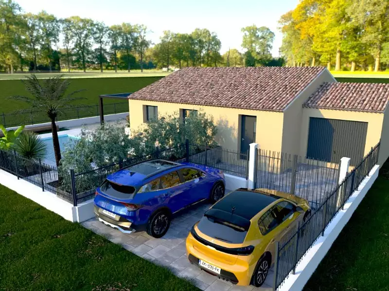 Maison neuve, 80 m² - Pouzolles (34480)