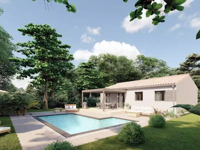 Maison neuve, 84 m² - Belin-Béliet (33830)