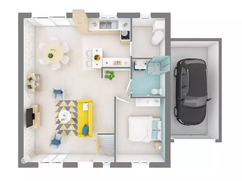 Maison neuve, 95 m² - Soulitré (72370)